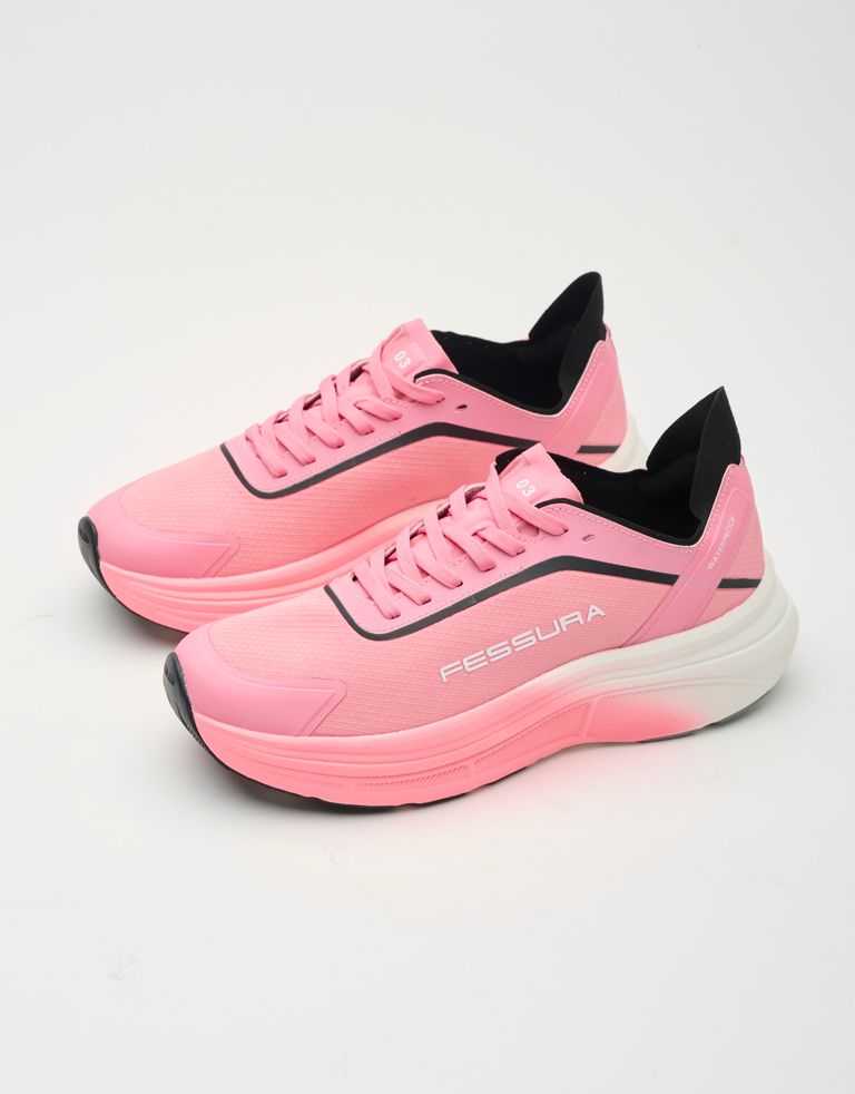 נעלי נשים - Fessura - סניקרס SPEED 3 - ורוד2