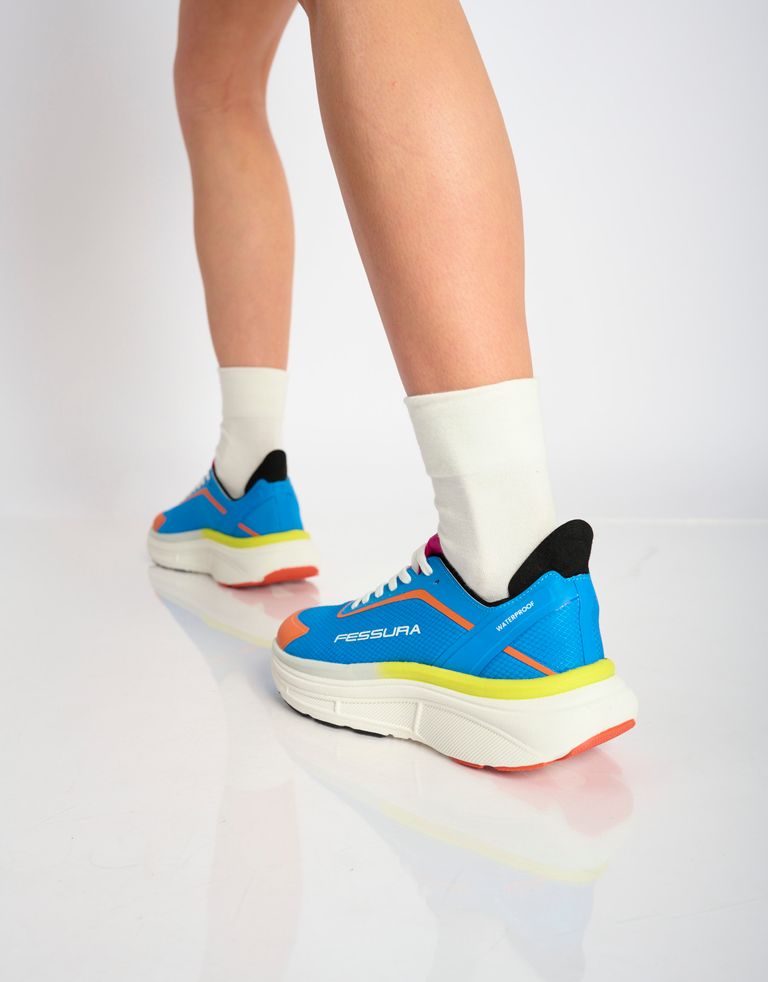 נעלי נשים - Fessura - סניקרס SPEED 3 - טורקיז4