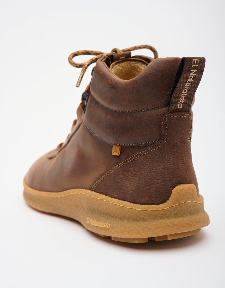 נעלי גברים - El Naturalista - נעלי עור גבוהות OROEL - חום1