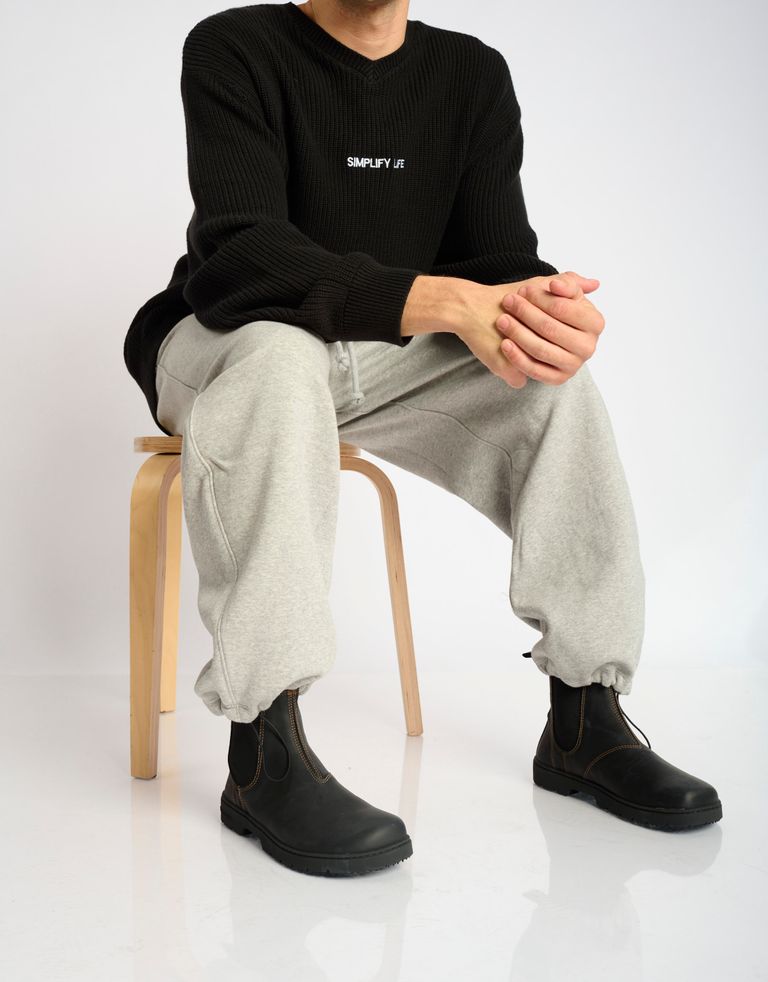 נעלי גברים - El Naturalista - מגפוני צ'לסי NOMADA - שחור2