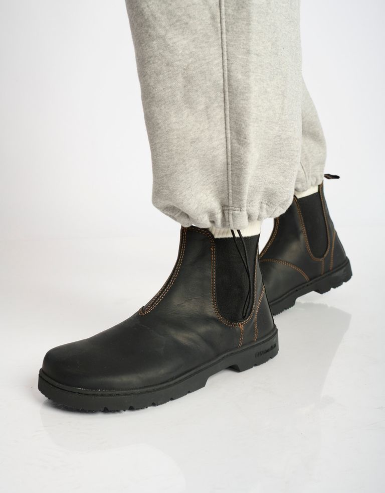 נעלי גברים - El Naturalista - מגפוני צ'לסי NOMADA - שחור3