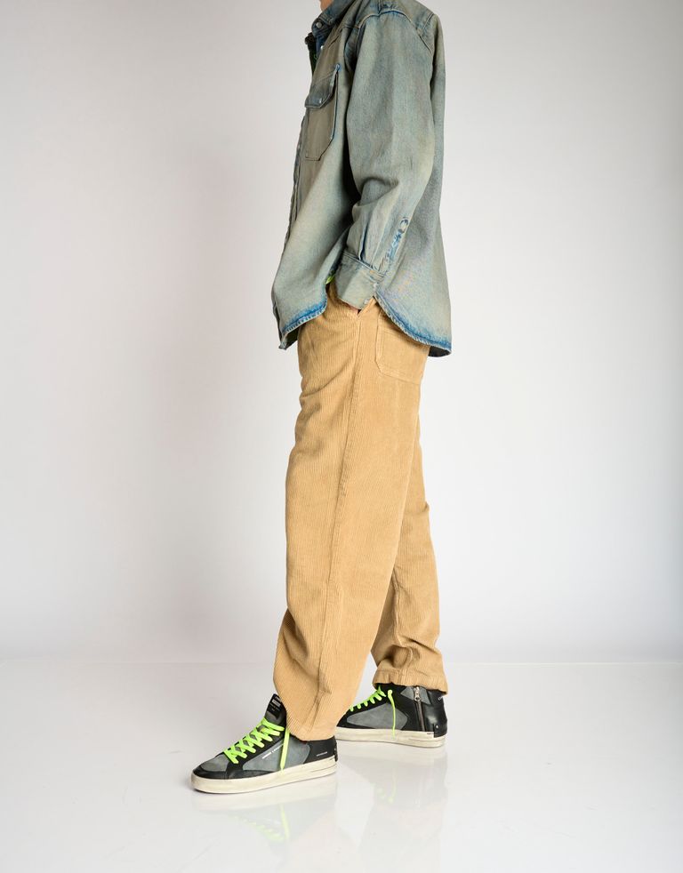 נעלי גברים - Crime London - סניקרס ALBIE גבוהות - שחור אפור3