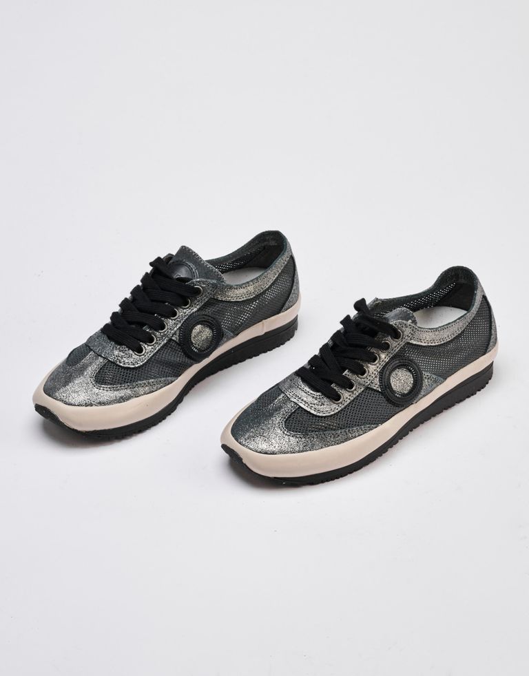 נעלי נשים - Aro - סניקרס JOANETA PLUS מבריק - אפור מבריק3