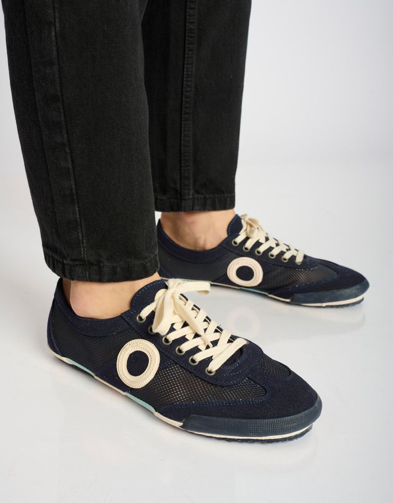 נעלי גברים - Aro - סניקרס JOANETA VEGAN - כחול כהה3