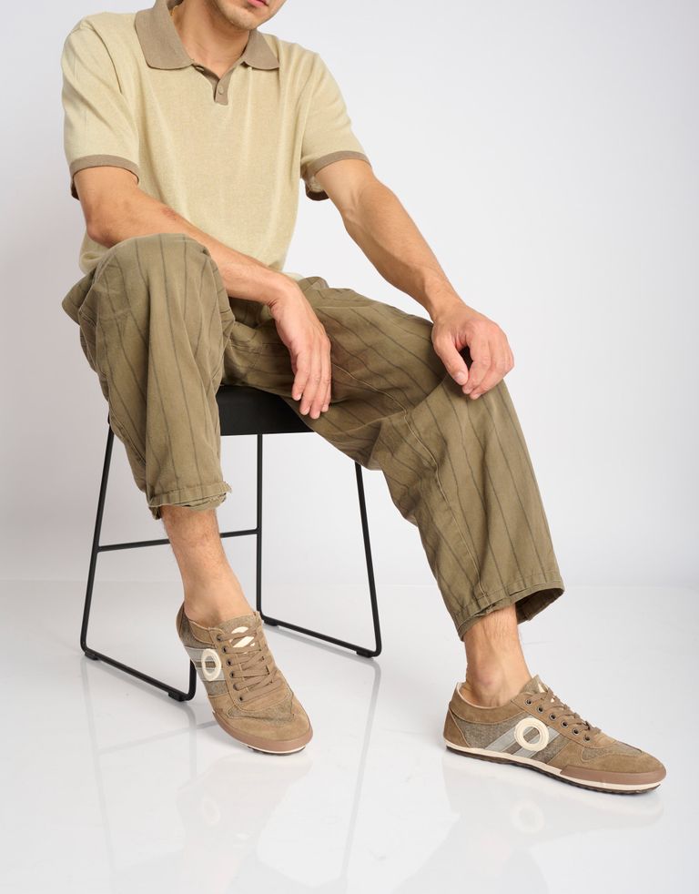 נעלי גברים - Aro - סניקרס IDO ג'ינס - חום1