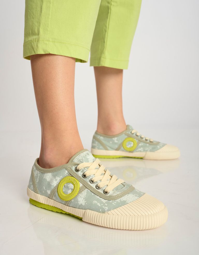 נעלי נשים - Aro - סניקרס בד CHARLIE C - אפור בהיר2