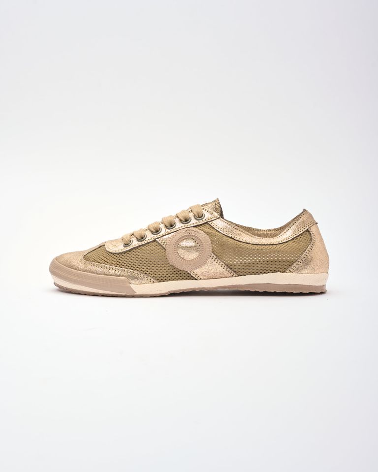נעלי נשים - Aro - סניקרס JOANETA מבריקות - ברונזה3