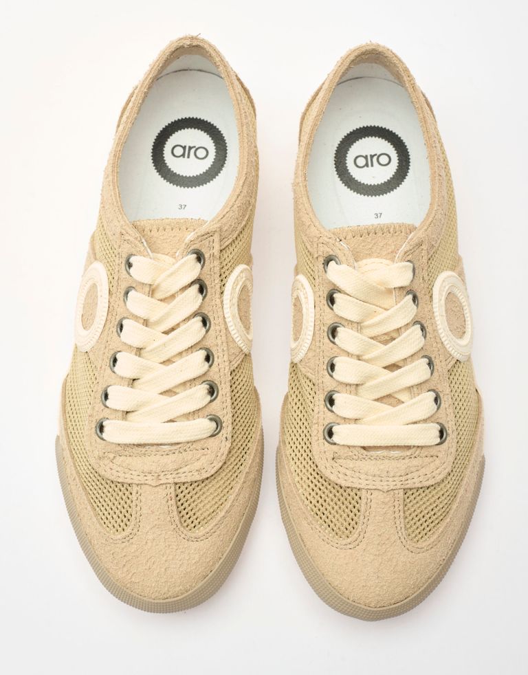 נעלי נשים - Aro - סניקרס JOANETA KRUST - חום בהיר2