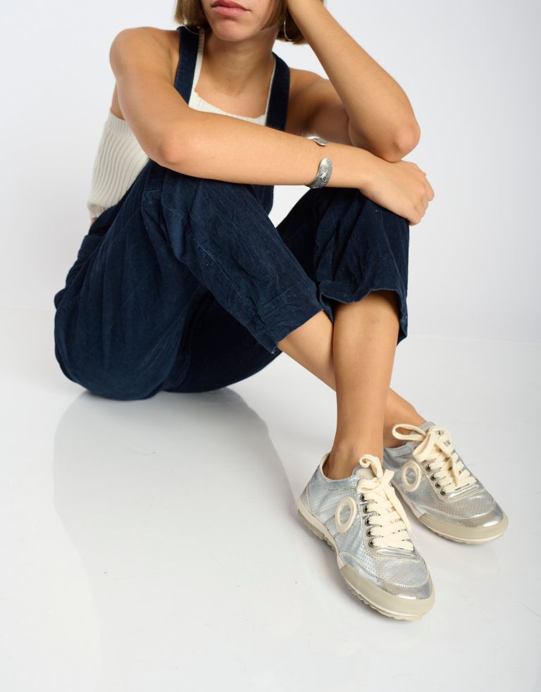 נעלי נשים - Aro - סניקרס מטאליות IDO - כסף1