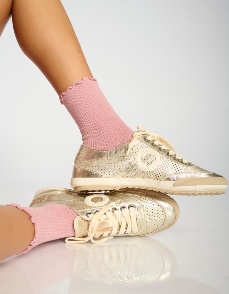 נעלי נשים - Aro - סניקרס מטאליות IDO - זהב1