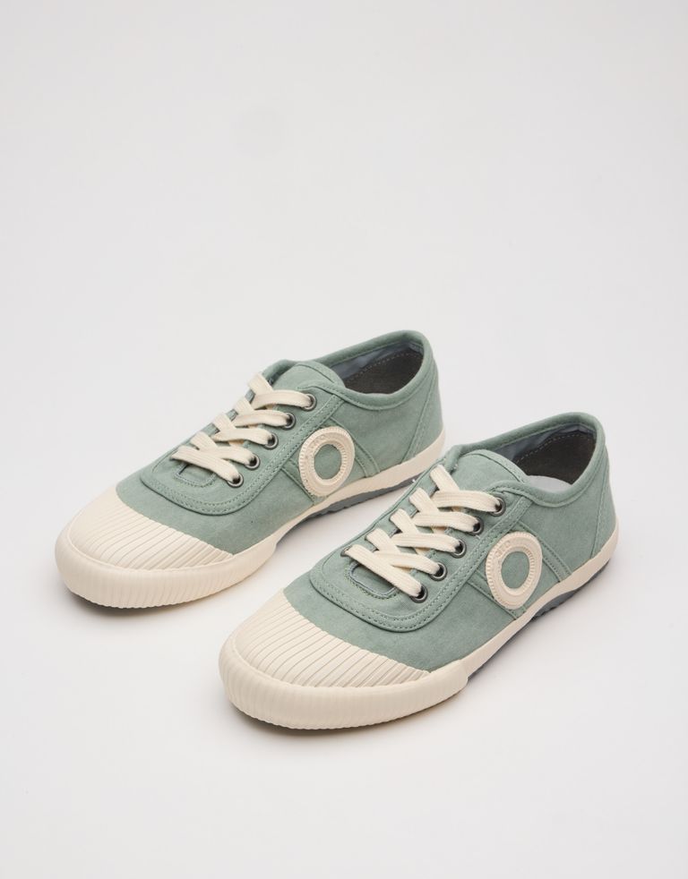 נעלי נשים - Aro - סניקרס בד CHARLIE B - ירוק1