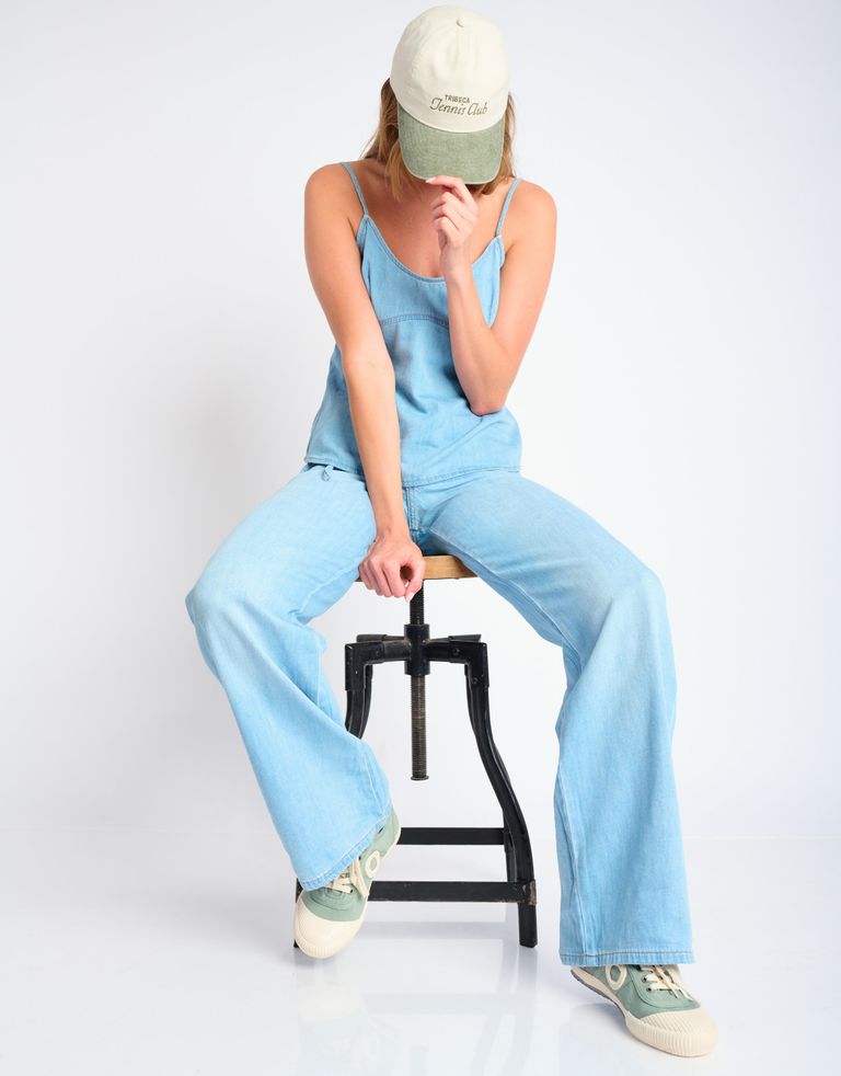 נעלי נשים - Aro - סניקרס בד CHARLIE B - ירוק2