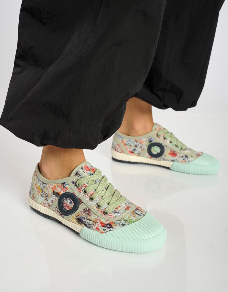 נעלי נשים - Aro - סניקרס צבעוניות CHARLIE C - מנטה4