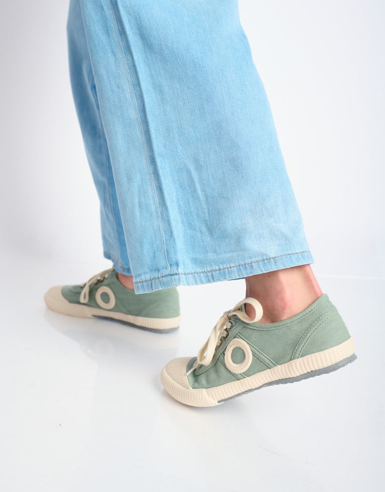 נעלי נשים - Aro - סניקרס בד CHARLIE B - ירוק4