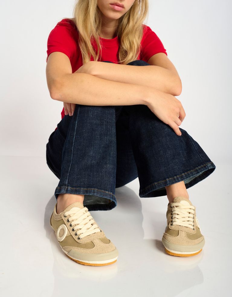 נעלי נשים - Aro - סניקרס JOANETA BAREFOOT K - חום בהיר1