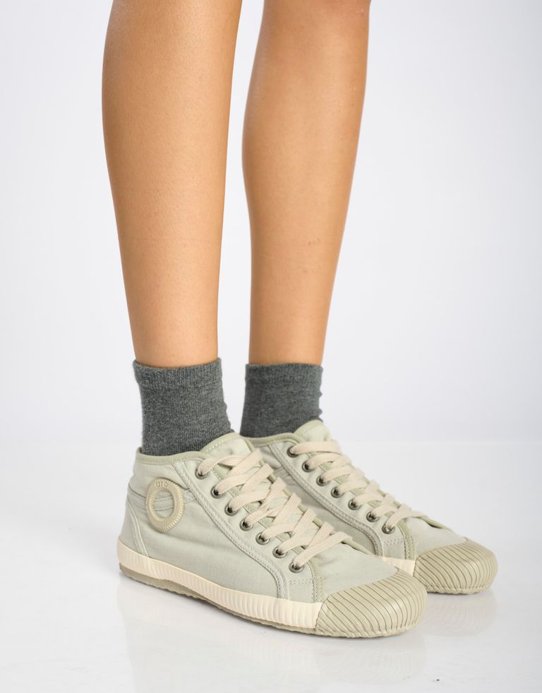 נעלי נשים - Aro - סניקרס בד גבוהות CHARLIE - אפור1