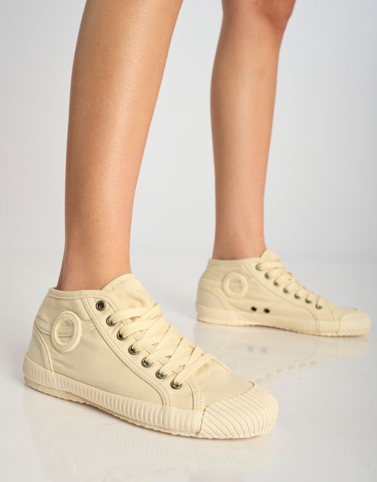 נעלי נשים - Aro - סניקרס בד גבוהות CHARLIE - אופוויט2