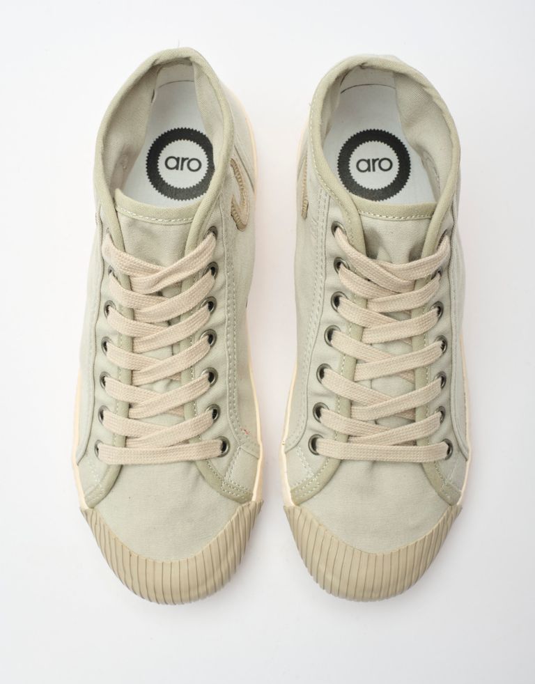 נעלי נשים - Aro - סניקרס בד גבוהות CHARLIE - אפור4