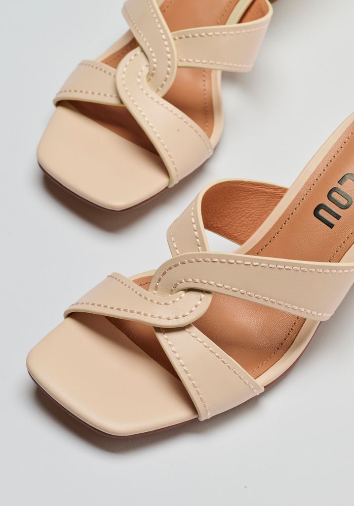 נעלי נשים - Bibi lou - כפכפי עקב MOSS - אופוויט2