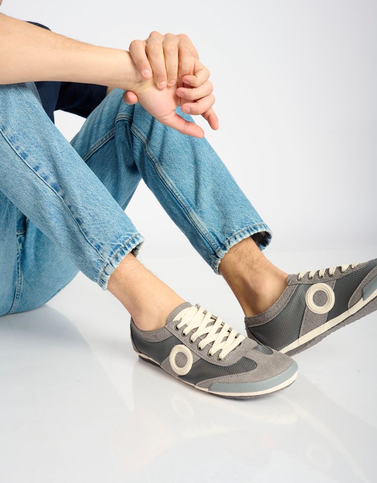 נעלי גברים - Aro - סניקרס JOANETA BAREFOOT K - אפור1