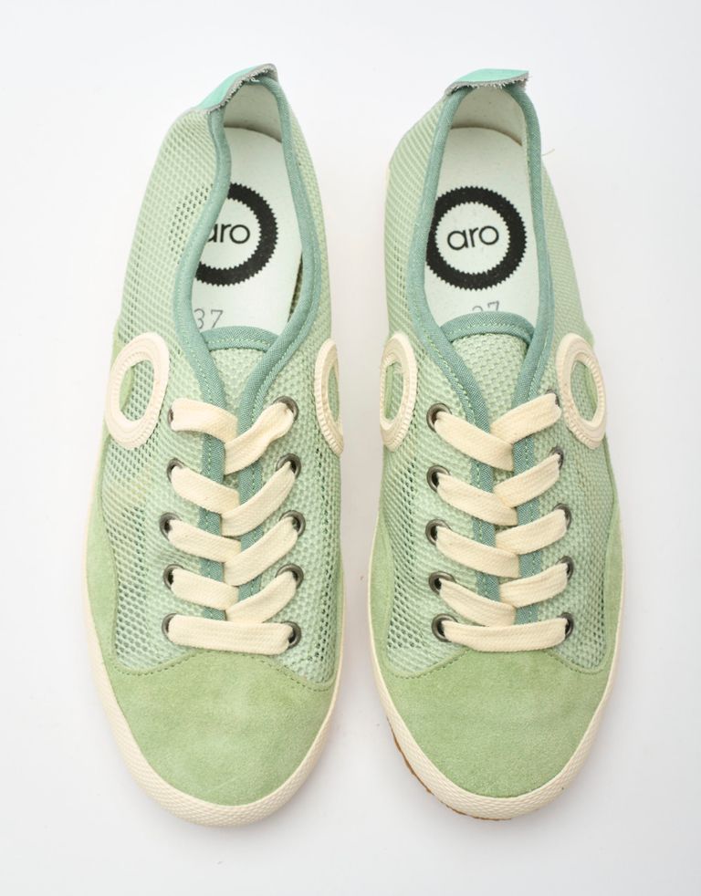 נעלי נשים - Aro - סניקרס רשת HOLLY - מנטה2