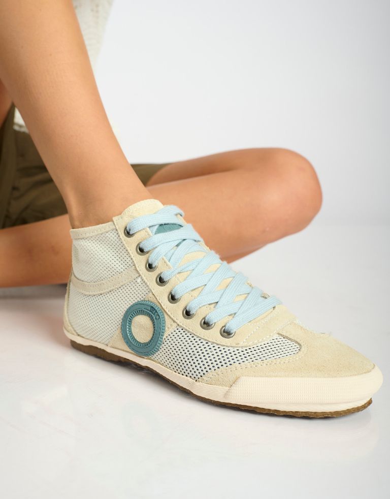 נעלי נשים - Aro - סניקרס גבוהות JOANETA - אופוויט כחול1