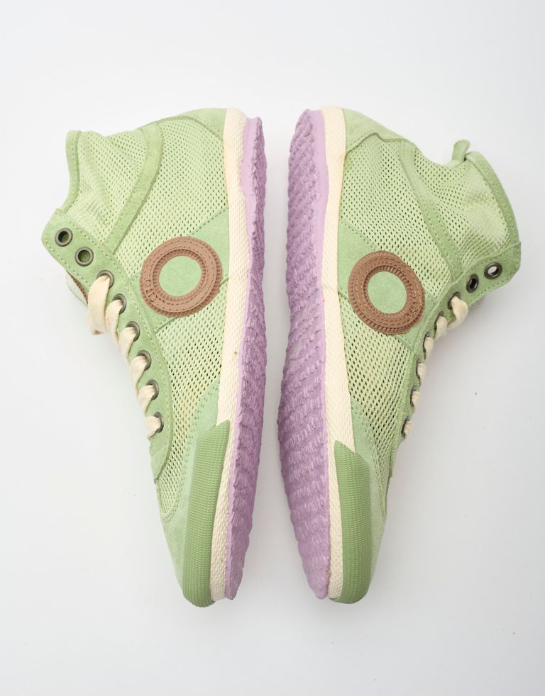 נעלי נשים - Aro - סניקרס גבוהות JOANETA - מנטה2