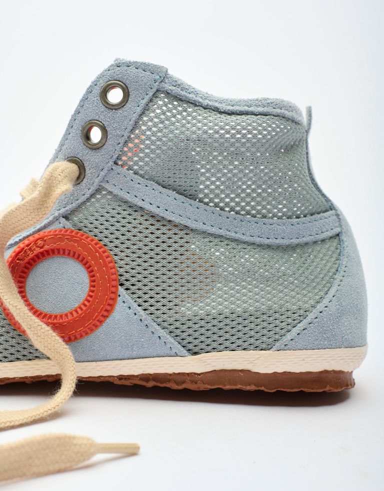 נעלי נשים - Aro - סניקרס גבוהות JOANETA - תכלת   אדום3