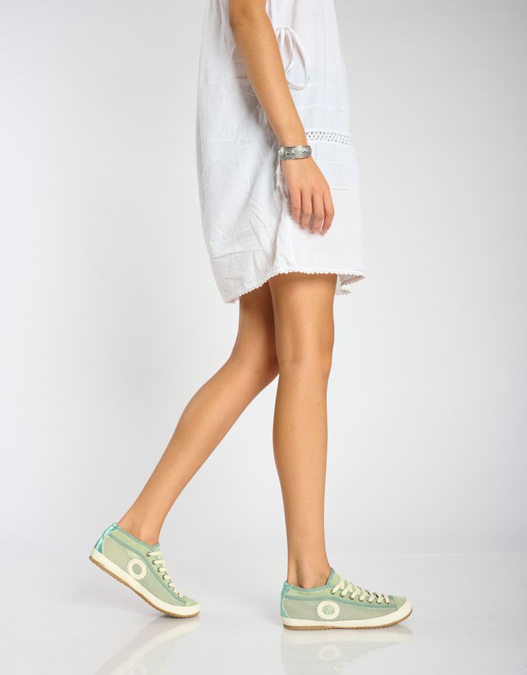 נעלי נשים - Aro - סניקרס רשת גבוהות HOLLY - מנטה3