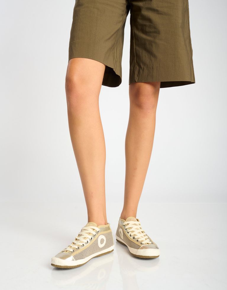 נעלי נשים - Aro - סניקרס רשת גבוהות HOLLY - פלטינה3