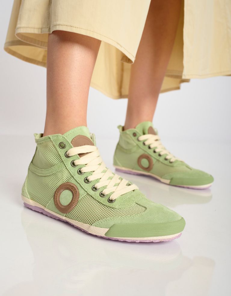 נעלי נשים - Aro - סניקרס גבוהות JOANETA - מנטה3