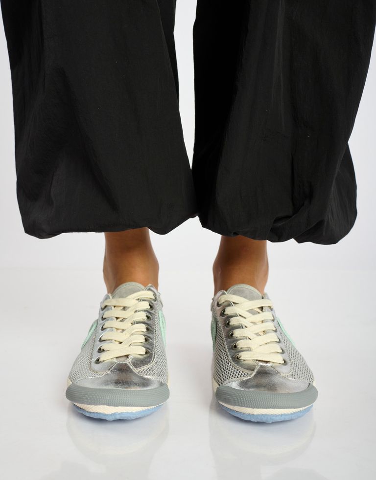 נעלי נשים - Aro - סניקרס רשת נמוכות HOLLY - כסף4