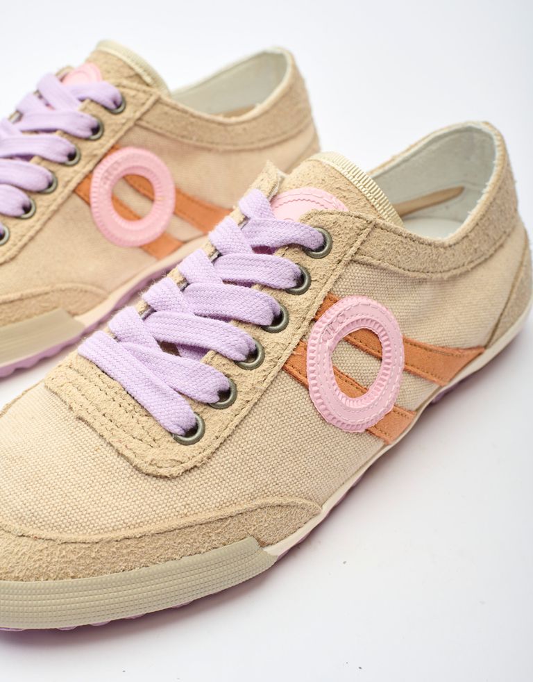 נעלי נשים - Aro - סניקרס בד IDO - בז'3