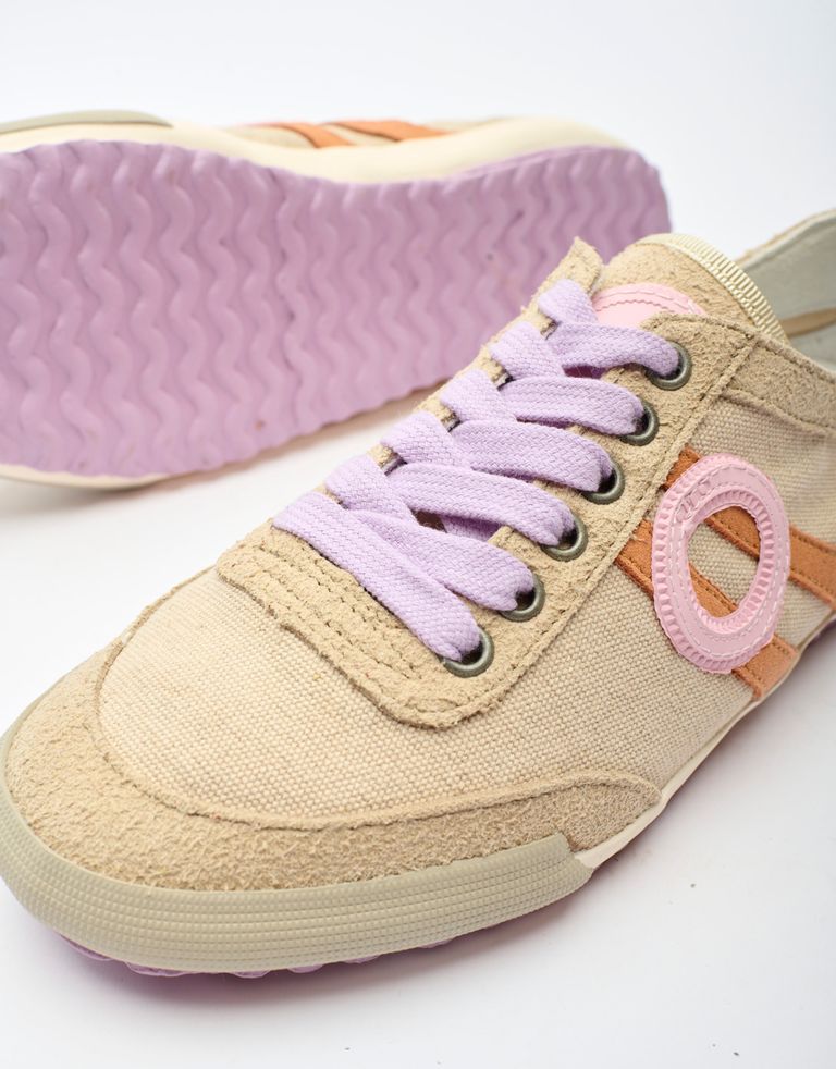 נעלי נשים - Aro - סניקרס בד IDO - בז'1