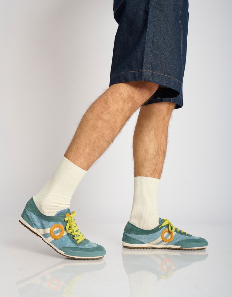 נעלי גברים - Aro - סניקרס ג'ינס IDO - כחול1