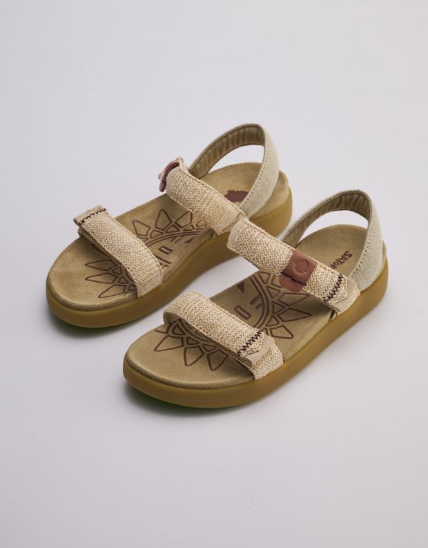 נעלי נשים - Satorisan - סנדלים KONA RAFFIA - צהוב