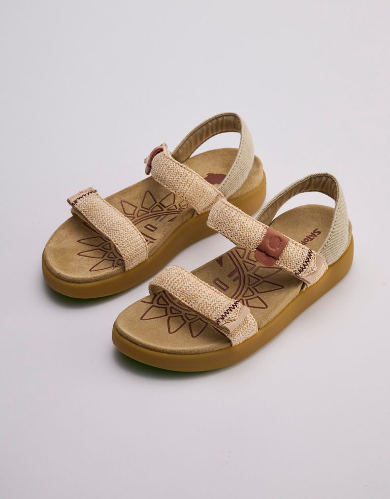 נעלי נשים - Satorisan - סנדלים KONA RAFFIA - צהוב1