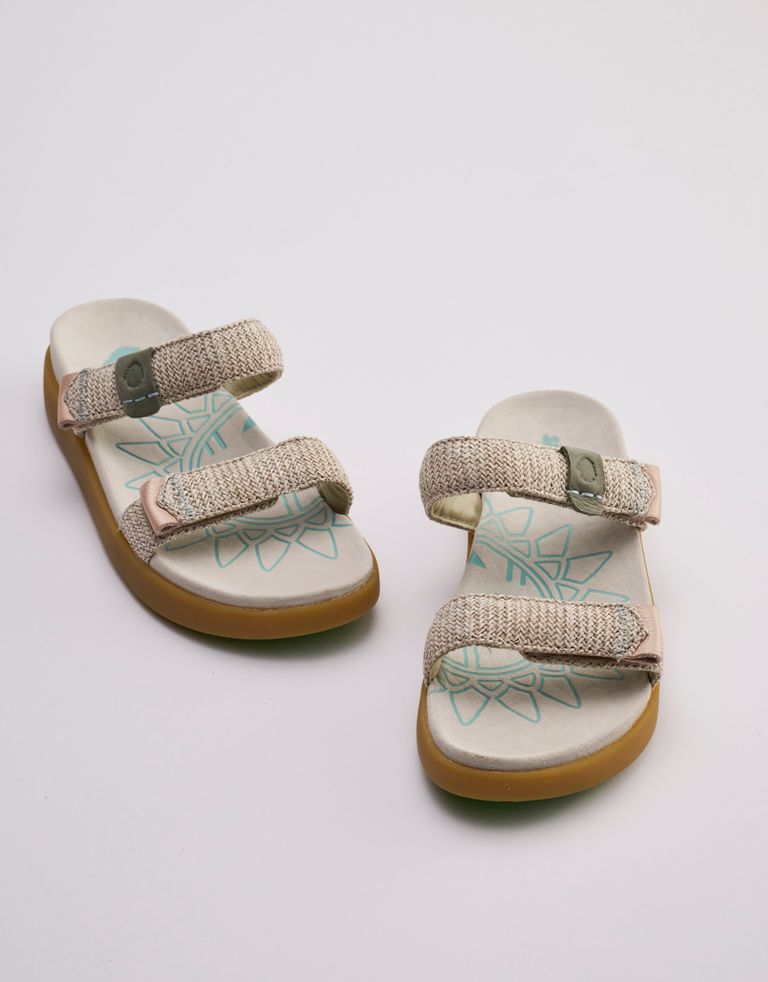 נעלי נשים - Satorisan - כפכפים KAE RAFFIA - ירוק4