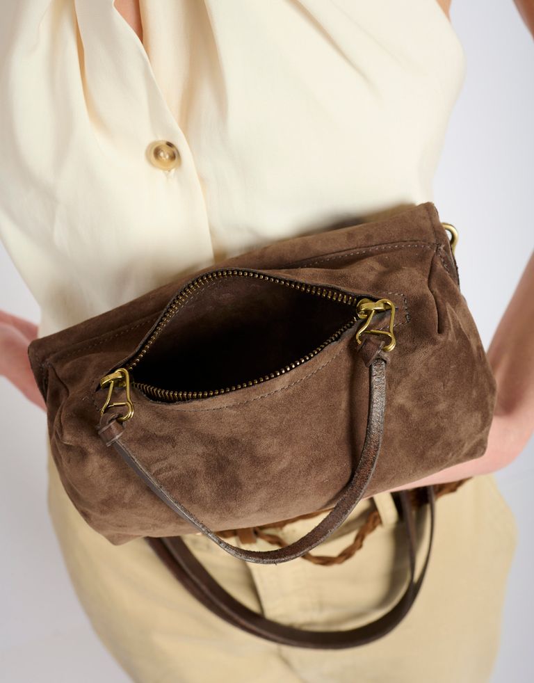 נעלי נשים - A.S. 98 - תיק אקורדיון קטן - חום כהה3