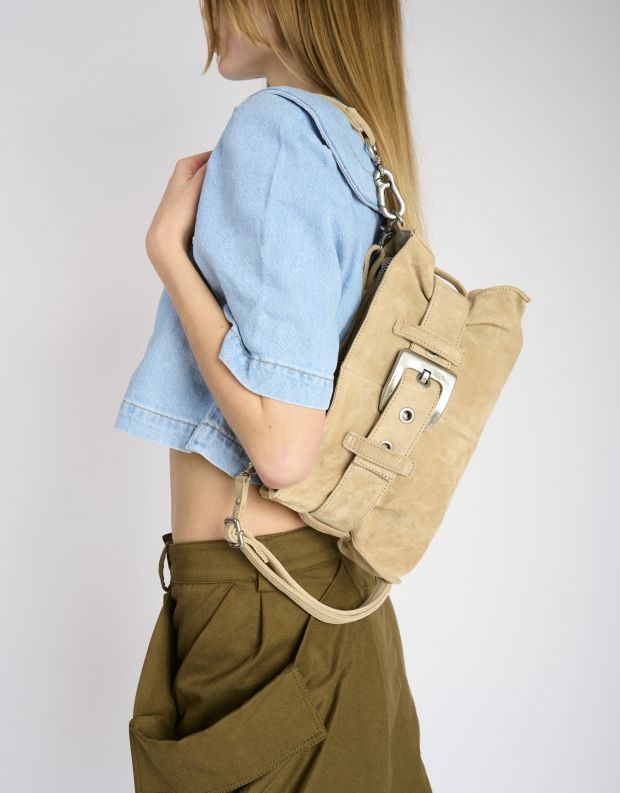 נעלי נשים - A.S. 98 - תיק צד ADRIANA - בז'