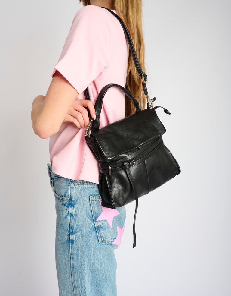 נעלי נשים - A.S. 98 - תיק צד FRANCESCA - שחור1