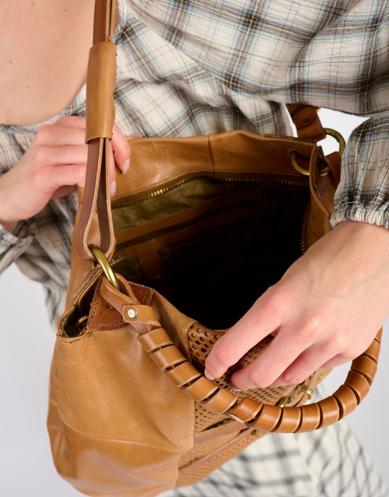 נעלי נשים - A.S. 98 - תיק צד REGINA - קאמל3