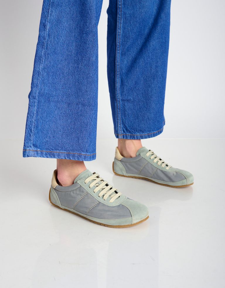 נעלי נשים - El Naturalista - סניקרס ניילון וזמש ONDINA - אפור3