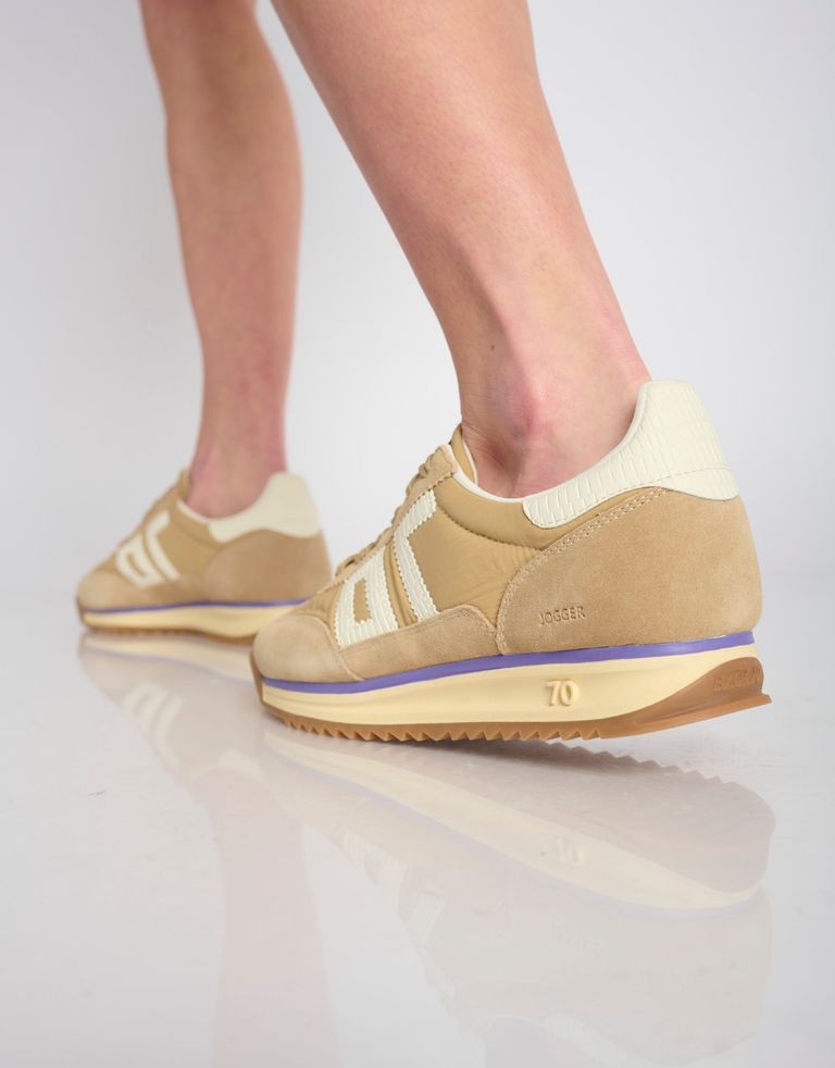 נעלי נשים - BACK 70 - סניקרס JOGGER - חום בהיר4