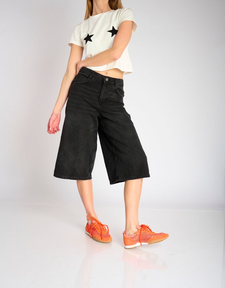 נעלי נשים - BACK 70 - סניקרס PARIS ניטים - כתום2