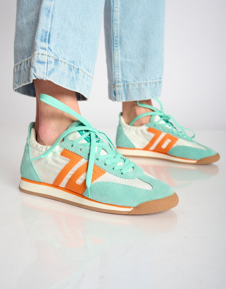 נעלי נשים - BACK 70 - סניקרס ROCKET  משולבות - מנטה3