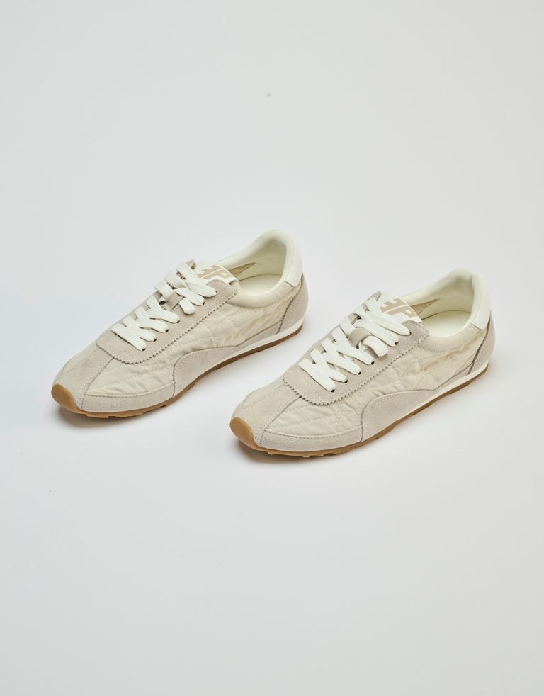 נעלי נשים - 3P - סניקרס ניילון וזמש BLAST - בז'2