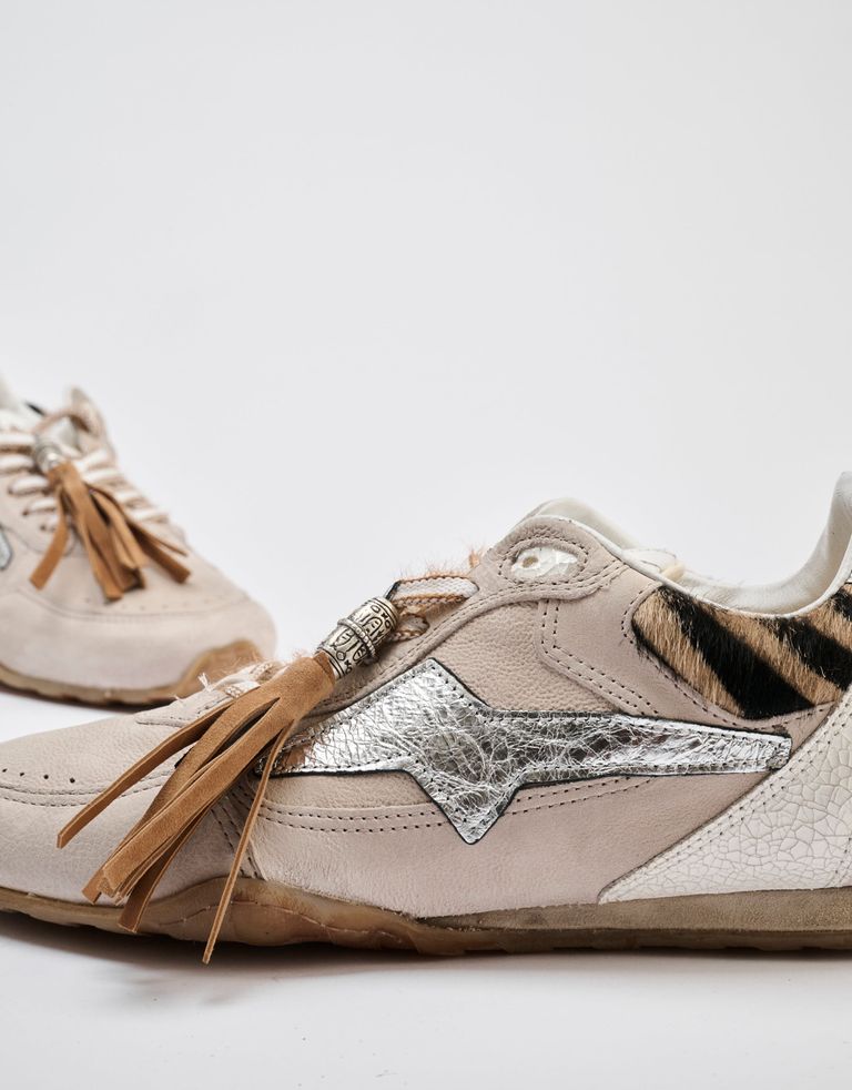 נעלי נשים - A.S. 98 - סניקרס משולבות - בז'1