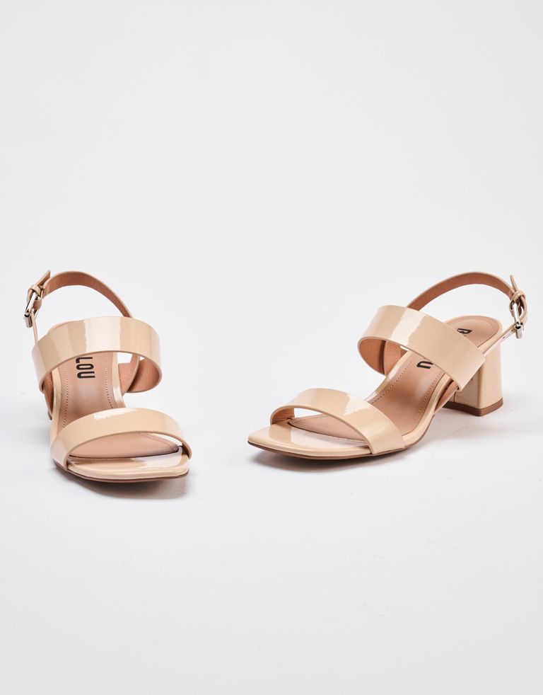 נעלי נשים - Bibi lou - סנדלים עם עקב ZARA - בז'3