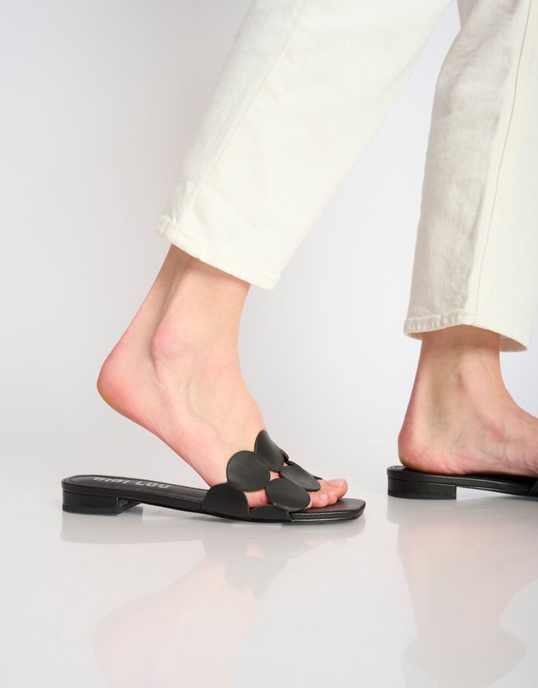 נעלי נשים - Bibi lou - כפכפים שטוחים ONAMI - שחור1